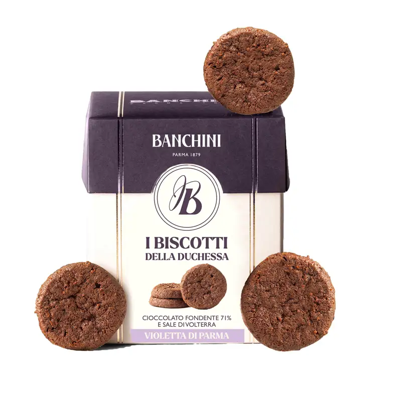 Confezione di I Biscotti della Duchessa – Violetta di Parma di Banchini